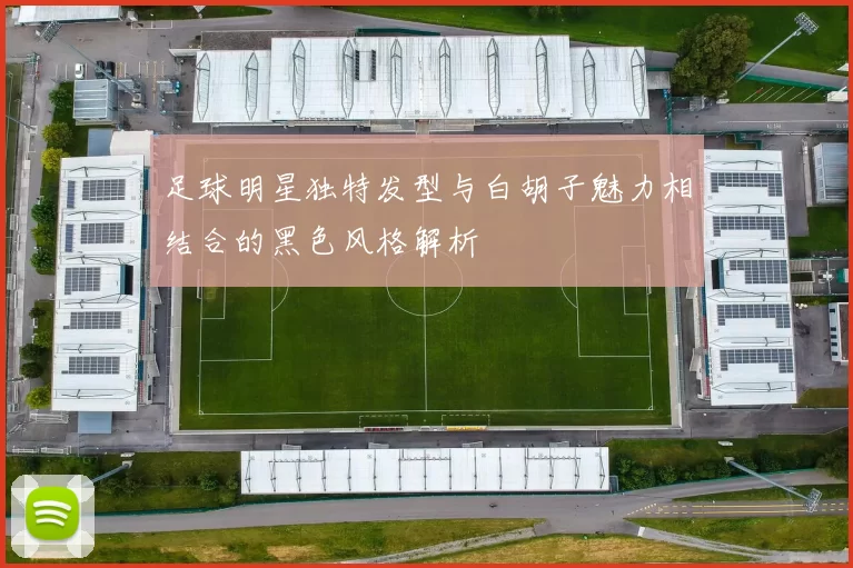 足球明星独特发型与白胡子魅力相结合的黑色风格解析