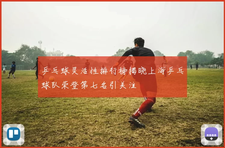乒乓球灵活性排行榜揭晓上海乒乓球队荣登第七名引关注